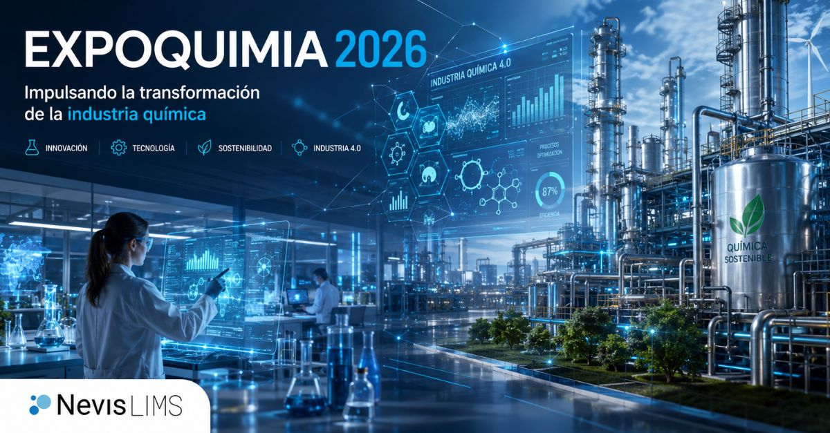 Nevis LIMS en Expoquimia 2026